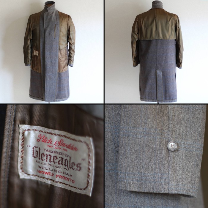 1940s 高級 ビンテージ ロングコート シングル 1930s スーツ | Vintage.City 古着屋、古着コーデ情報を発信