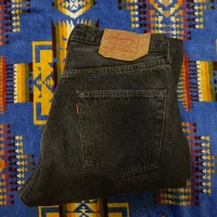 Levi's 501 90s Black Denim Pant EURO w34 | Vintage.City 古着屋、古着コーデ情報を発信