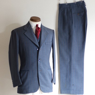 【SOLD】1940s ビンテージ 3ピース スーツ 小さめサイズ 1930s | Vintage.City 古着屋、古着コーデ情報を発信