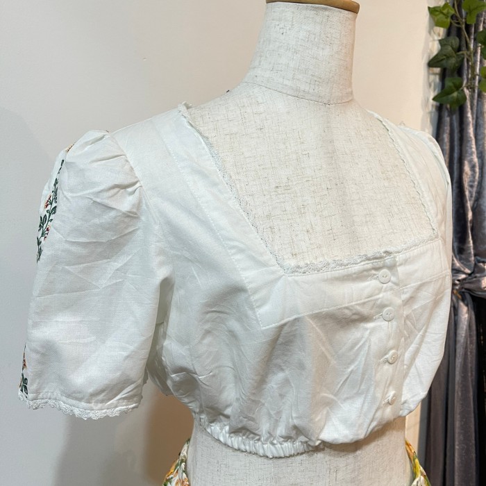 Tyrol  blouse | Vintage.City 빈티지숍, 빈티지 코디 정보