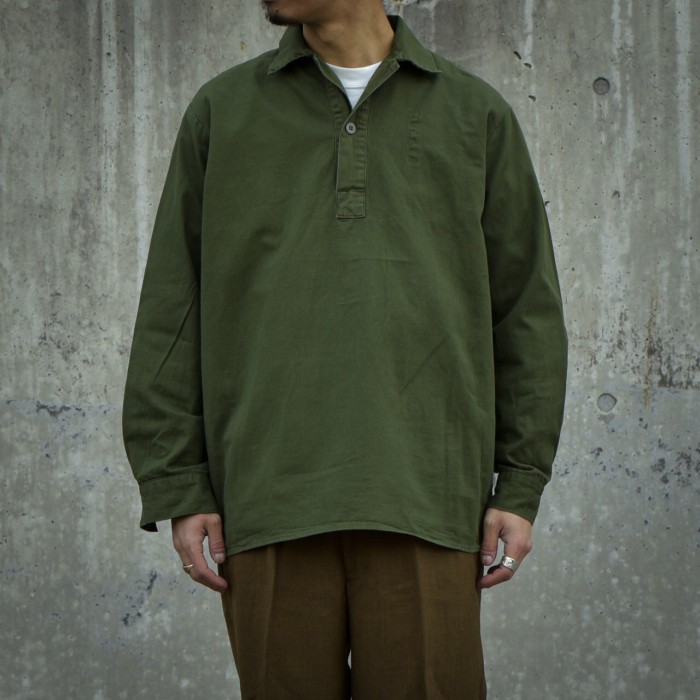 1980s swedish army pull over shirts | Vintage.City 古着屋、古着コーデ情報を発信