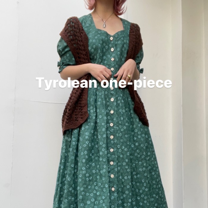 Tyrolean one-piece | Vintage.City 古着屋、古着コーデ情報を発信