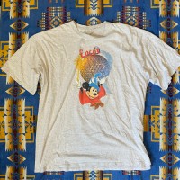 DISNEY Epcot 90s Micky Mouse Tee | Vintage.City 빈티지숍, 빈티지 코디 정보
