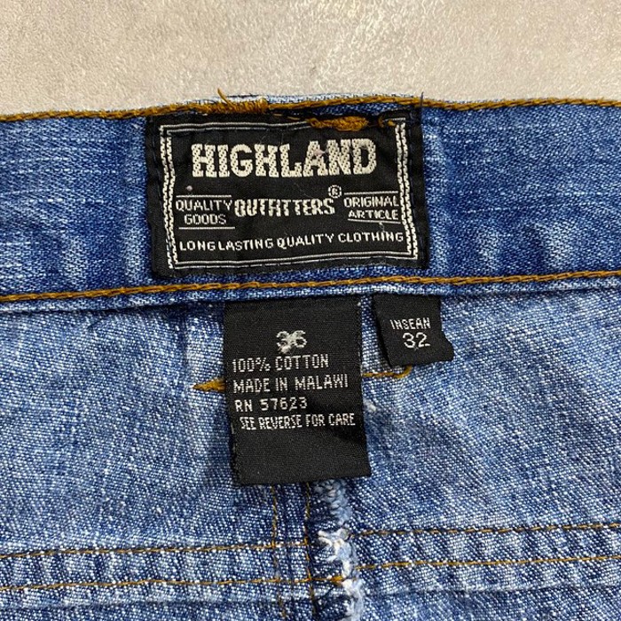 【 HIGHLAND 】バギーデニムパンツ ペインタータイプ | Vintage.City 古着屋、古着コーデ情報を発信