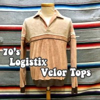 70’s Logistix ベロア トップス | Vintage.City ヴィンテージ 古着