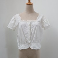 1900-20's Edwardian white blouse | Vintage.City 古着屋、古着コーデ情報を発信