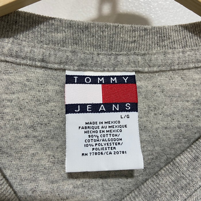 『送料無料』Tommy Jeans トミー　フロッキープリントロンT　L | Vintage.City Vintage Shops, Vintage Fashion Trends