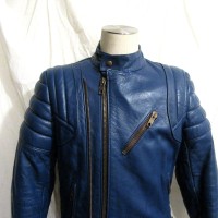 英国製EAGLE Leathers ビンテージ ブルーレザー UKライダース | Vintage.City 古着屋、古着コーデ情報を発信