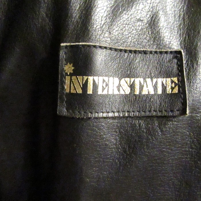 英国製INTERSTATE LEATHERS UKシングルライダース 表記42 | Vintage.City 古着屋、古着コーデ情報を発信