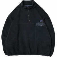 95s Patagonia SYNCHILLA SNAP-T (ブラック) | Vintage.City 古着屋、古着コーデ情報を発信