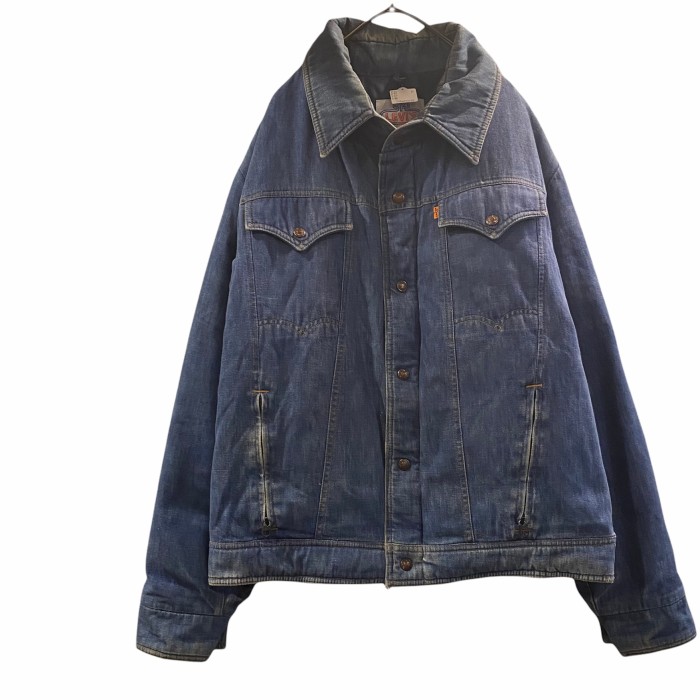 70's SKI LEVI'S Denim Down Jacket | Vintage.City