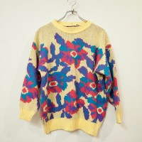 jacquard sweater | Vintage.City 古着屋、古着コーデ情報を発信