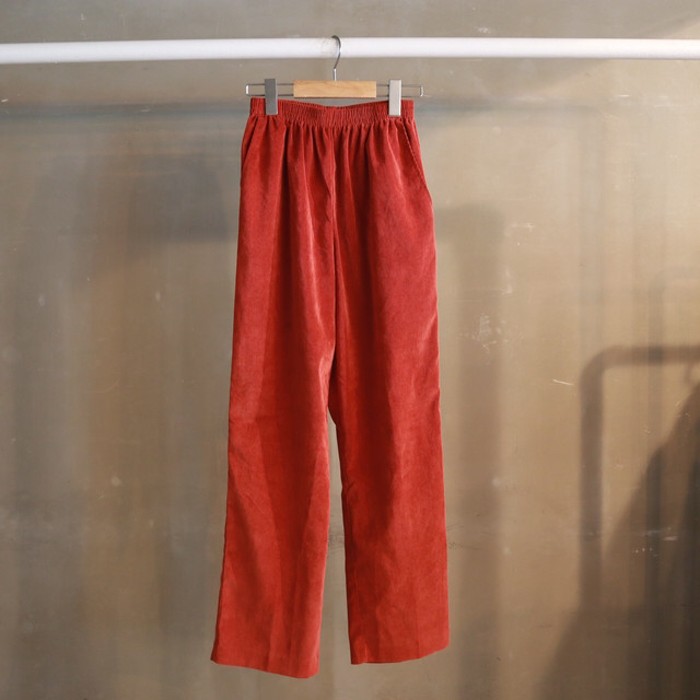 Waist rubber corduroy pants | Vintage.City 古着屋、古着コーデ情報を発信