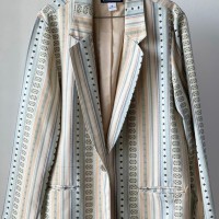 geometric pattern jacket | Vintage.City 古着屋、古着コーデ情報を発信