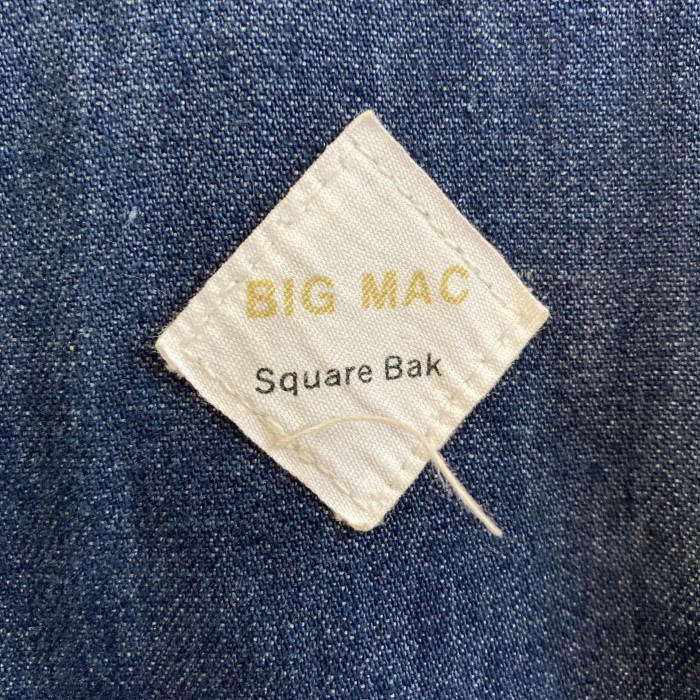 70年代 USA製 BIG MAC Square Bak オーバーオール