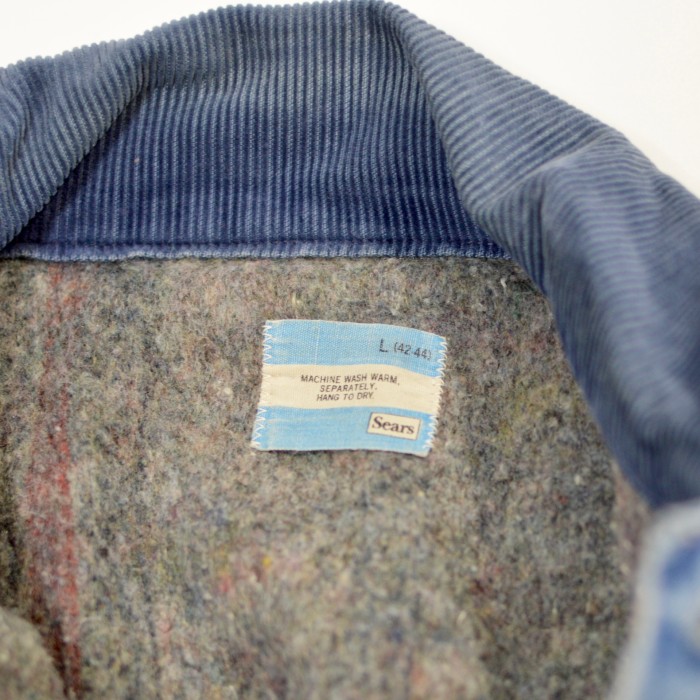 古着 オーバーサイズ 70's sears カバーオール ボロ ワークジャケット | Vintage.City 古着屋、古着コーデ情報を発信