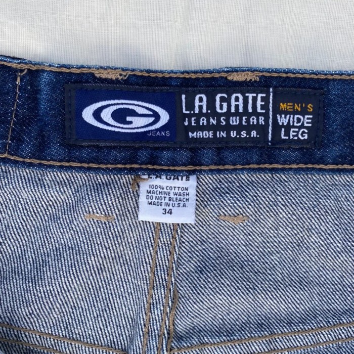 90s machine jeans modeワイドデニム
