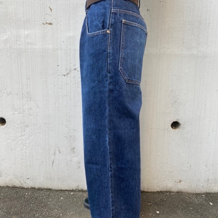 vintage L.A.GATE denim wide pants