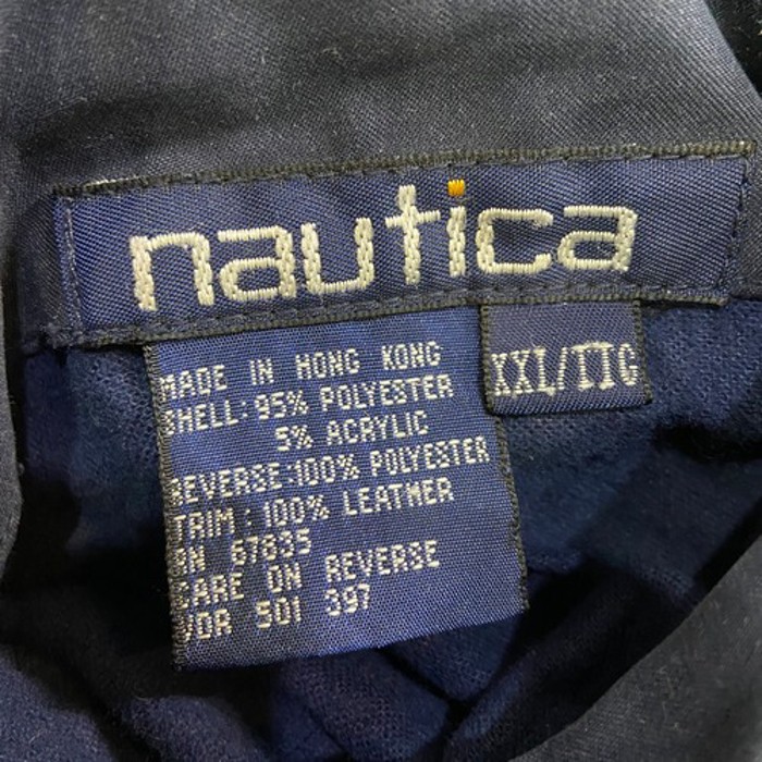 『送料無料』90s Nautica リバーシブルスウィングトップブルゾン　赤ネイ | Vintage.City 古着屋、古着コーデ情報を発信