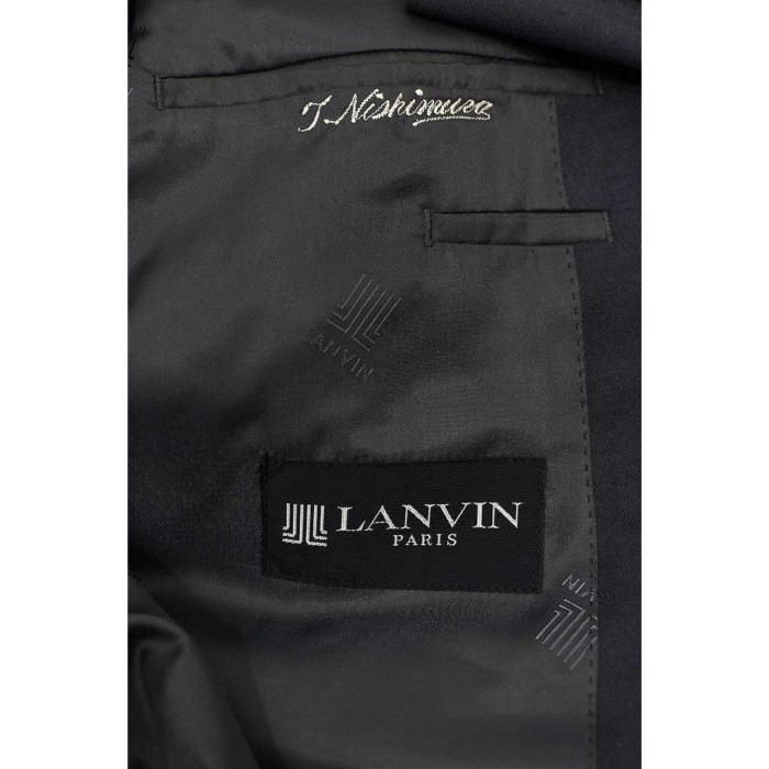 90s vintage LANVIN ダブルセットアップ　スーツ上下　成人式