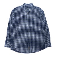 Timberland ボタンダウンシャツ L ブルー チェック ビッグサイズ | Vintage.City ヴィンテージ 古着