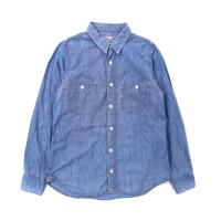 BLUE BLUE シャンブレーシャツ M ブルー 聖林公司 | Vintage.City ヴィンテージ 古着