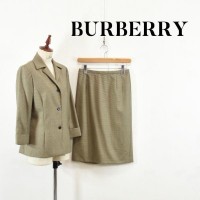 Burberry セットアップ スカートスーツ レディース ベージュ 40 38 | Vintage.City 古着屋、古着コーデ情報を発信