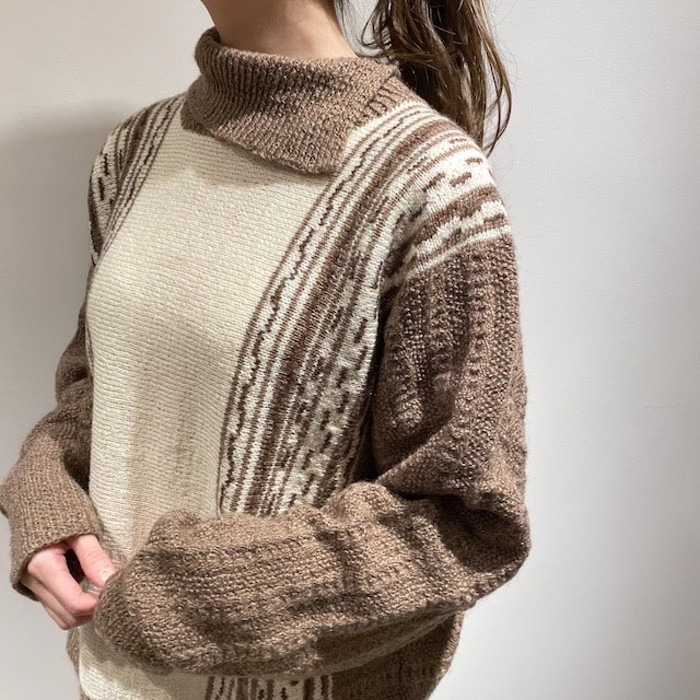 Design knit sweater | Vintage.City 古着屋、古着コーデ情報を発信