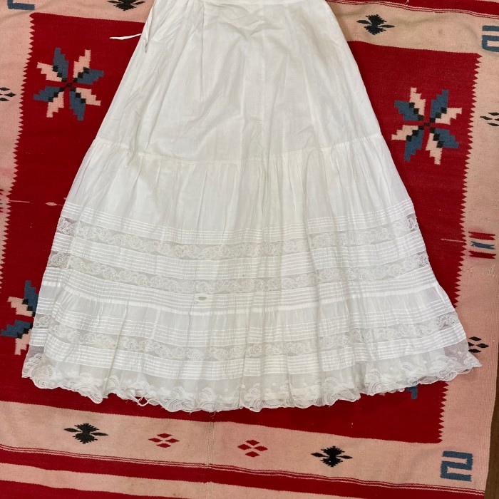 1890年製 アンティーク スカート vintage antique