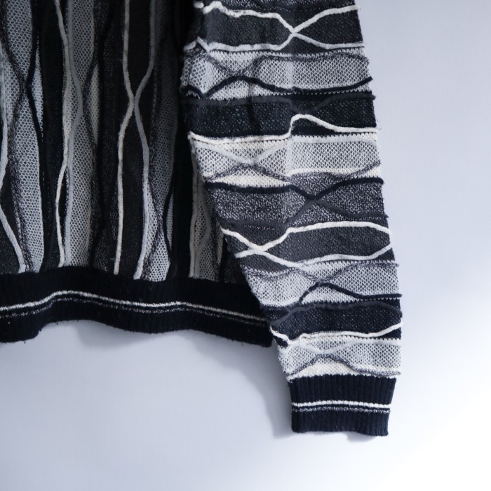 3D nejire design knit　mono | Vintage.City 古着屋、古着コーデ情報を発信