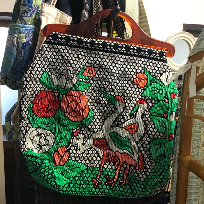 vintage beads handbag 【birds】 | Vintage.City 빈티지숍, 빈티지 코디 정보