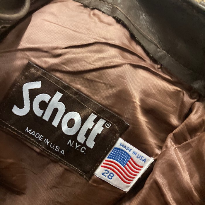 USA製90s本革Schott肉厚レザーパンツ　茶　W28 | Vintage.City 빈티지숍, 빈티지 코디 정보