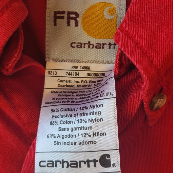 Carhartt　裏起毛素材　ワークシャツ | Vintage.City 古着屋、古着コーデ情報を発信