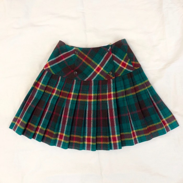 VINTAGE 60's pleats short wrap skirt | Vintage.City 古着屋、古着コーデ情報を発信