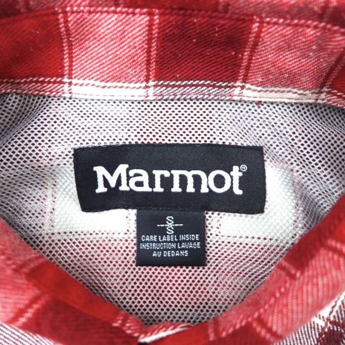 Marmot ブロックチェックシャツ S レッド MJS-F7052 | Vintage.City 古着屋、古着コーデ情報を発信