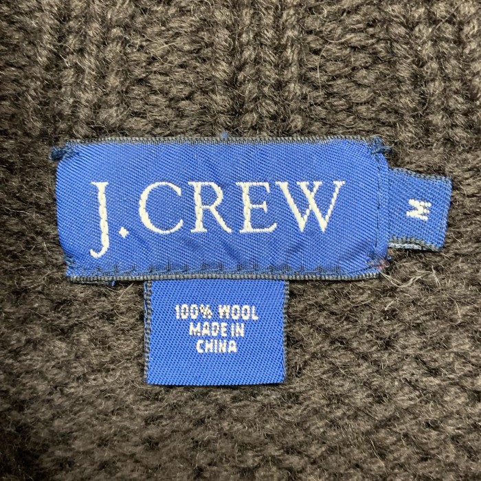 90'S J.CREW ハーフジップ ノルディックセーター スノーフレーク柄 | Vintage.City 古着屋、古着コーデ情報を発信