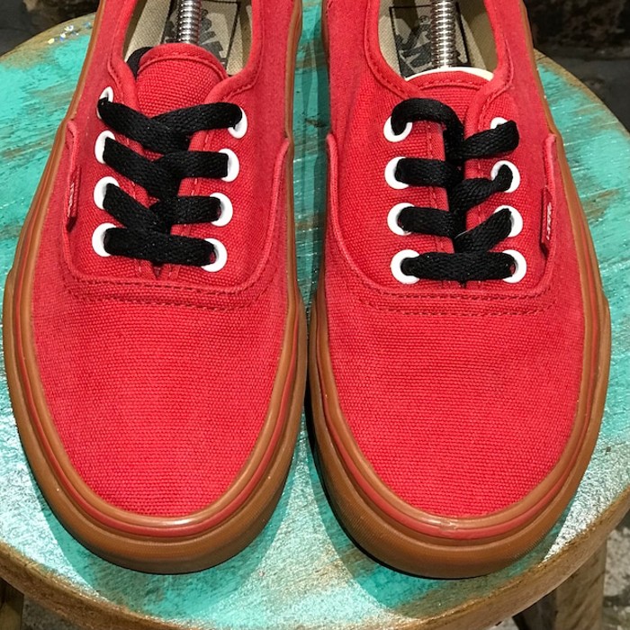 VANS sneaker red | Vintage.City 古着屋、古着コーデ情報を発信