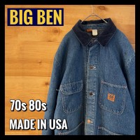 【BIGBEN】70s 80s USA製 カバーオール デニムジャケット 古着 | Vintage.City ヴィンテージ 古着
