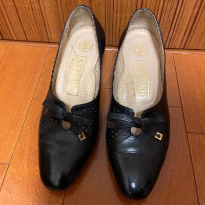 【ANTONIO】ブラックリボンパンプスhand made in Japan | Vintage.City Vintage Shops, Vintage Fashion Trends