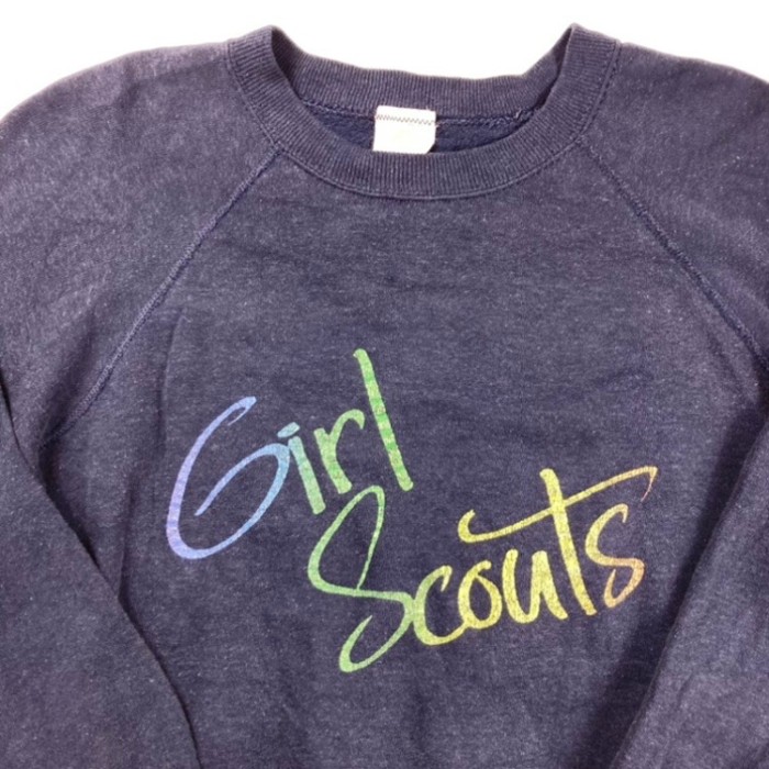 Sweat "Girl Scouts" NVY | Vintage.City 古着屋、古着コーデ情報を発信