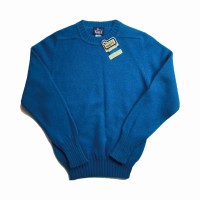 Woolrich Knit DEAD STOCK BLU | Vintage.City 古着屋、古着コーデ情報を発信