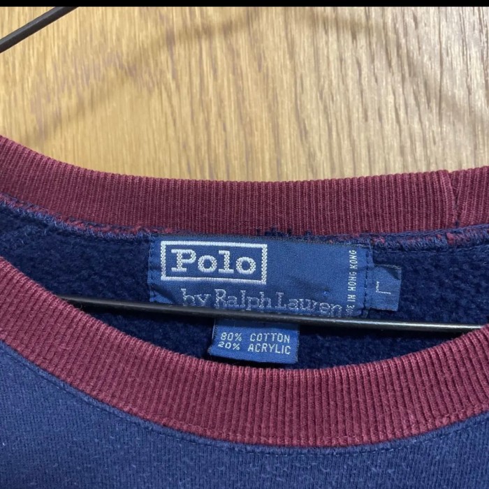 Polo Ralph lettered sweat | Vintage.City 古着屋、古着コーデ情報を発信
