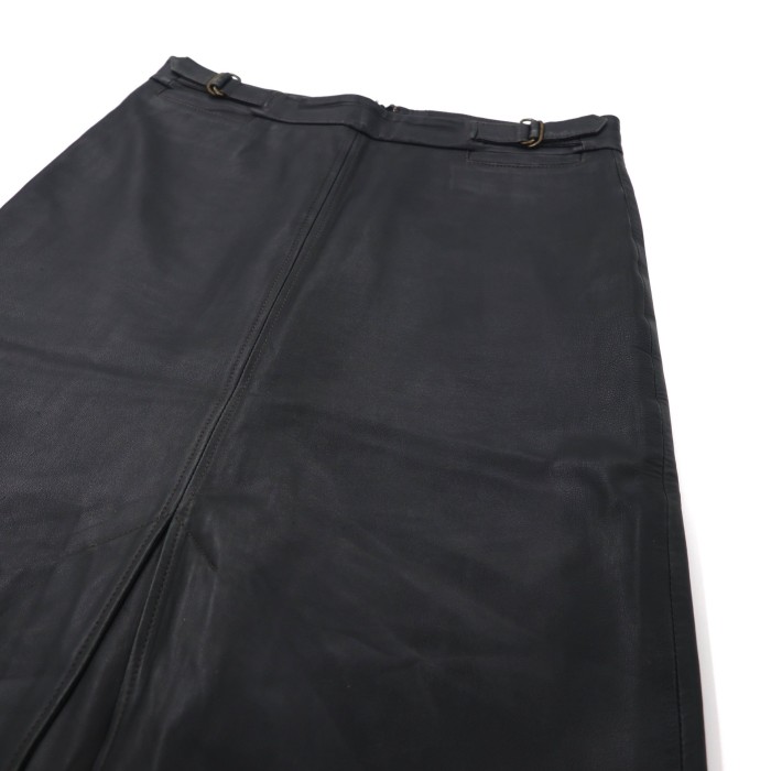 GAP ラムレザースカート 8 ブラック 羊革 オールドギャップ | Vintage.City 古着屋、古着コーデ情報を発信
