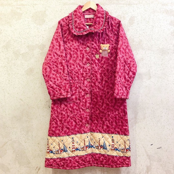 PINKクマちゃん quilting coat/1499 | Vintage.City Vintage Shops, Vintage Fashion Trends