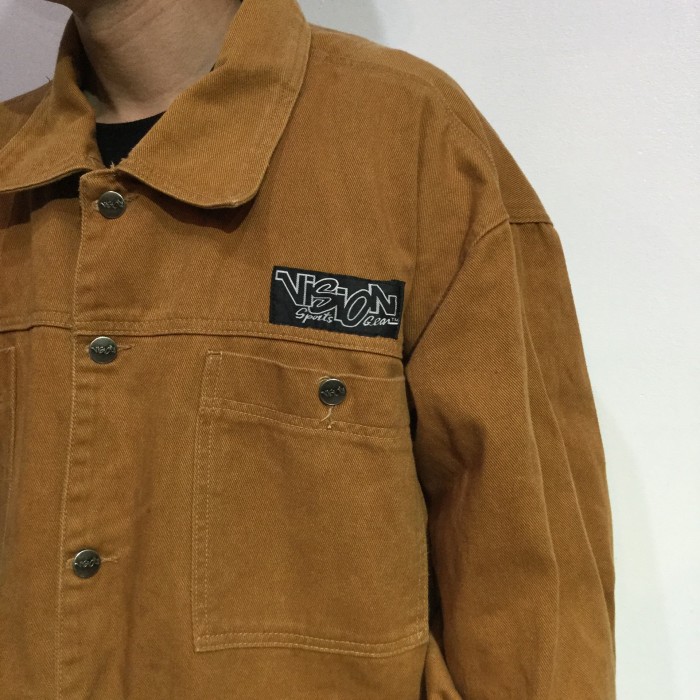 『送料無料』激レア Vision street カバーオールジャケット 90s | Vintage.City 古着屋、古着コーデ情報を発信