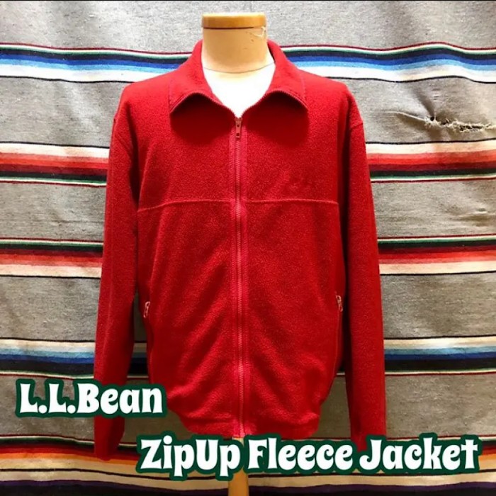 L.L.Bean ジップアップ フリース ジャケット | Vintage.City 古着屋、古着コーデ情報を発信