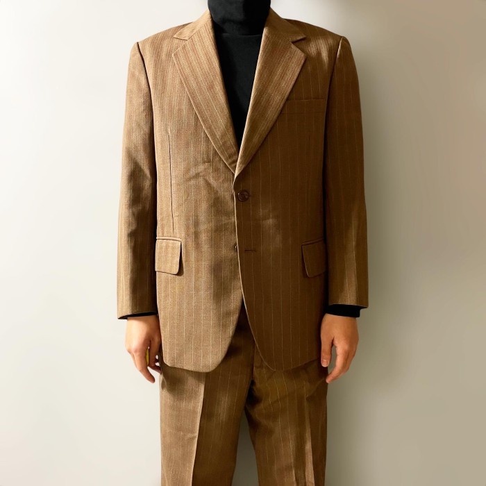 US VINTAGE 60s Narrow Stripe Suit Set Up | Vintage.City 빈티지숍, 빈티지 코디 정보
