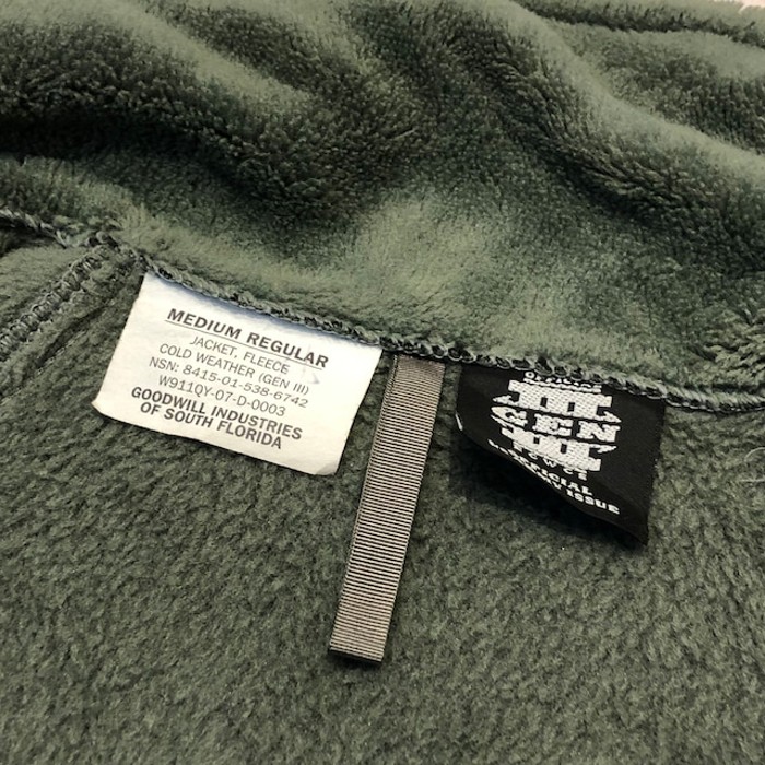 U.S.Military ECWCS GEN III フリースジャケット | Vintage.City 古着屋、古着コーデ情報を発信