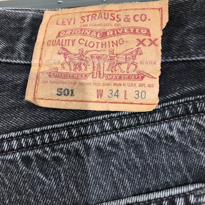 Levi's 501 ブラックデニム | Vintage.City 古着屋、古着コーデ情報を発信