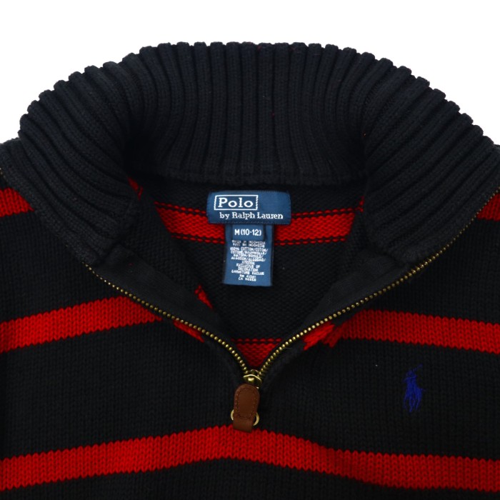Polo by Ralph Lauren ハーフジップニット M ブラック | Vintage.City 古着屋、古着コーデ情報を発信
